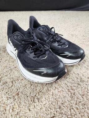 Hoka One One Mens' 6 White Road Running Shoes